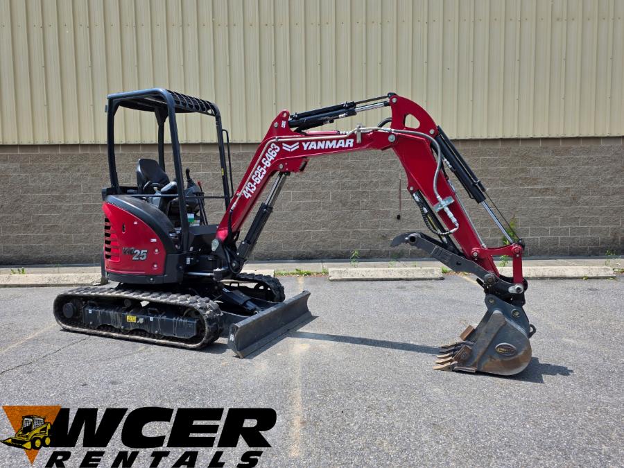 Yanmar ViO25 Mini Excavator Hyd Thumb 6,000lb