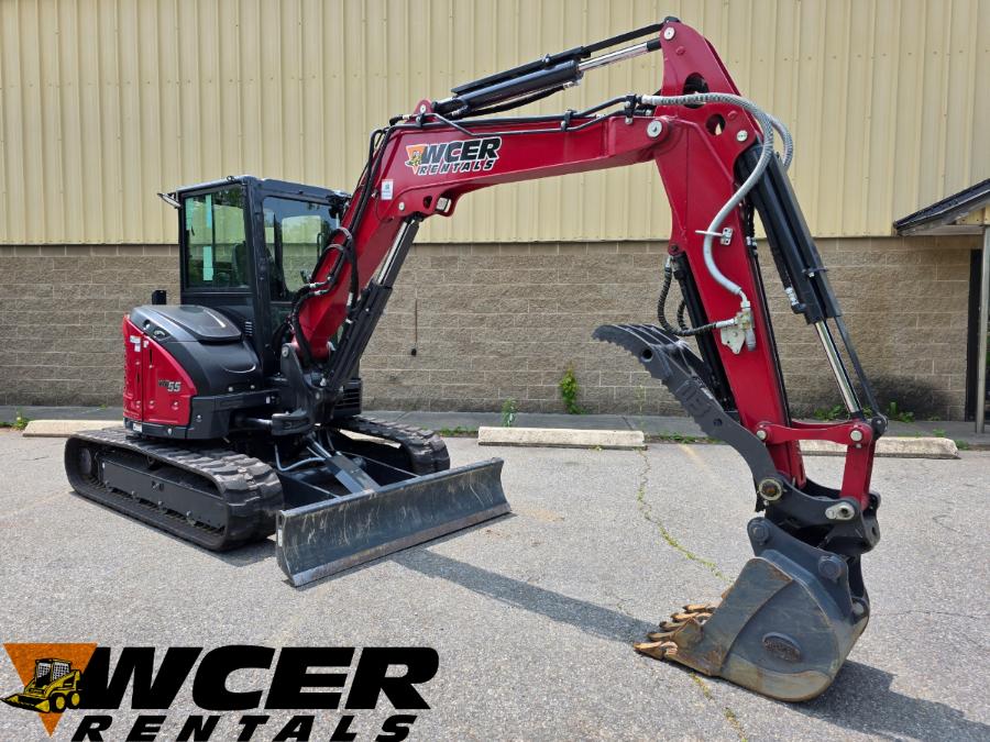 Yanmar ViO55 Mini Excavator Hyd Thumb 12,000lb